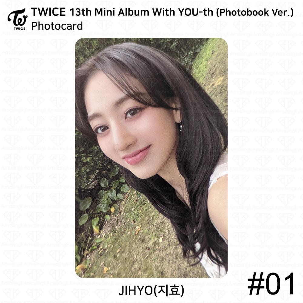 Twice 13th Mini Album With YOU-th Youth Photocard Poster Film Sticker Jihyo KPOP K-POP