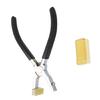Leather Hole Punching Pliers with 1/2/4 Prong Drilling Head for Crafting Pet Collar Watch Band Harnesses Leather Craft