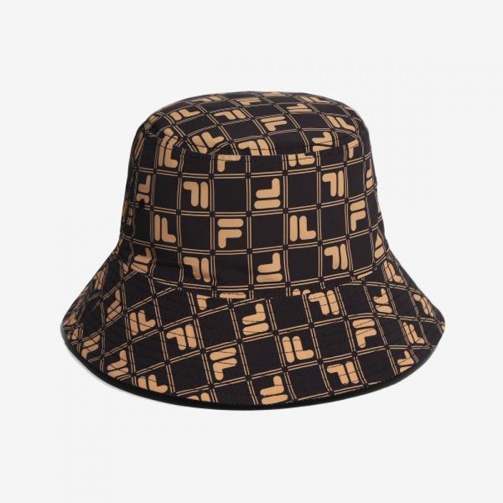 Fila Monogram Reversible Bucket Hat BLACK/060