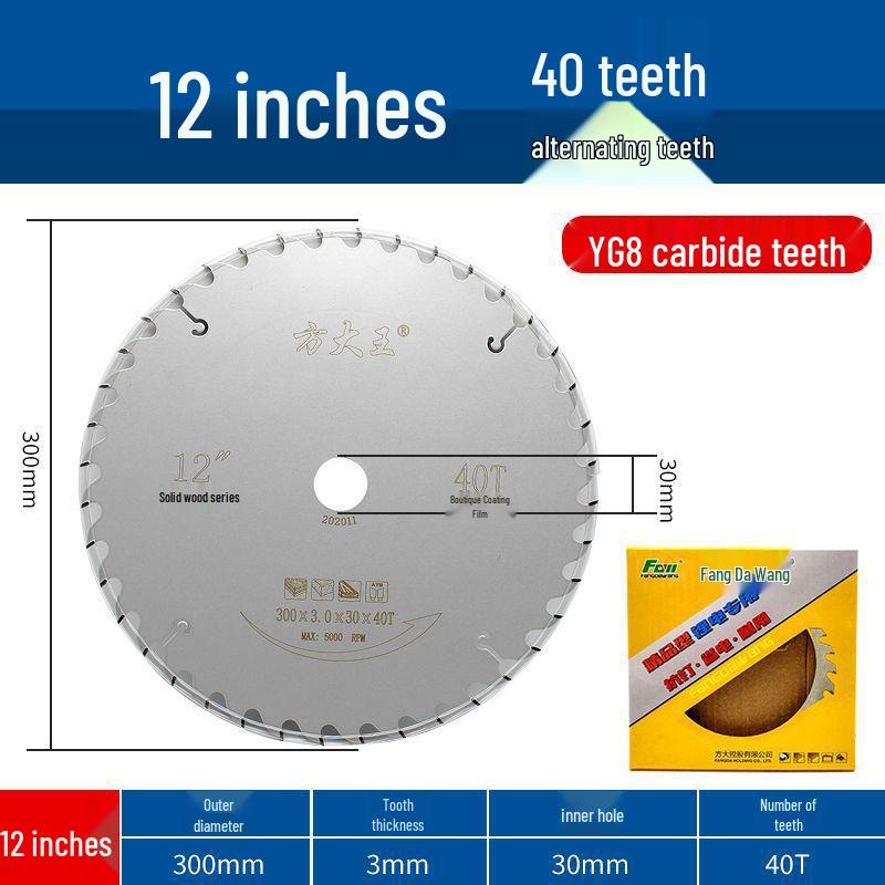 Woodworking YG8 Alloy Circular Saw Blades: 4-inch, 7-inch, and 10-inch for Portable Cutting Machines