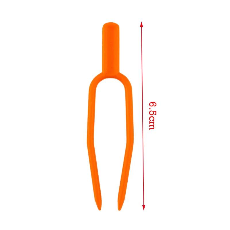 

100 шт. 50/65 мм зажимы для фиксации стеблей растений, фиксатор побегов виноградной лозы, зажим для сельского хозяйства для клубники и арбуза, поддержка для садовых растений