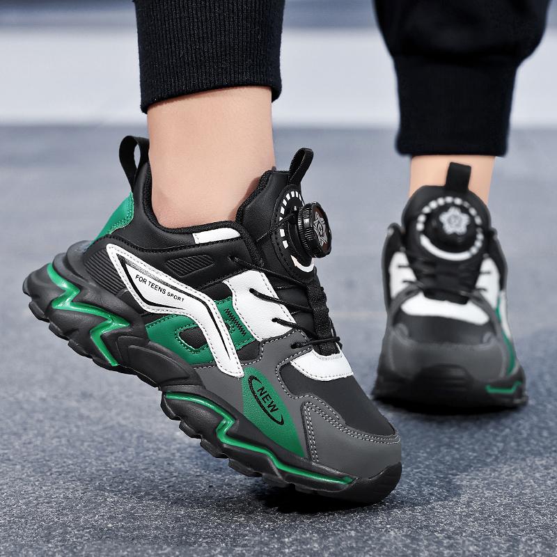 Children Sport Shoes Boys Autumn Winter Platform Kids Running Sneakers Lightweight Comfortable Athletic Footwear for Boy