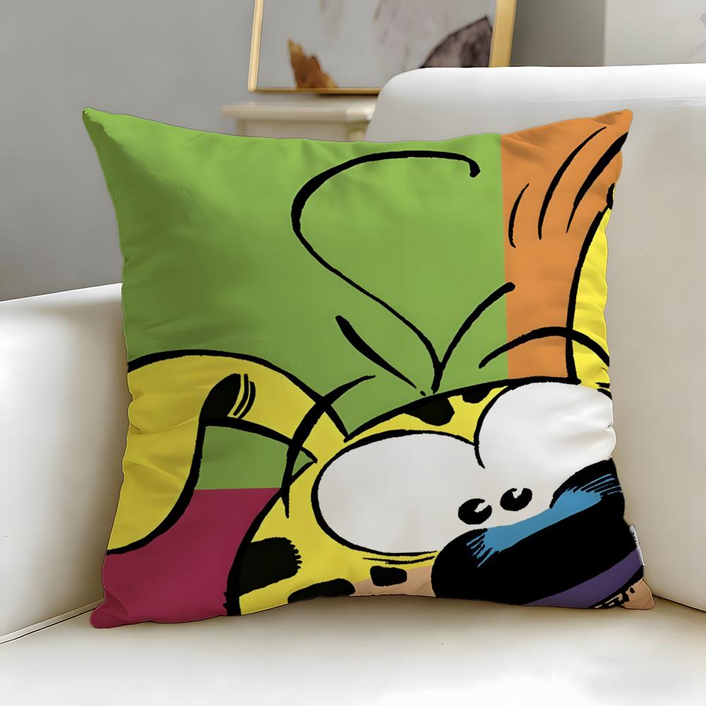 

classic cartoon Marsupilami Cushion Cover Soft & Easy-Wash Pillow Case – Versatile for Couch, Bed, Travel and Office 30cmx30cm