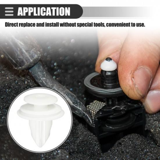 Door Trim Panel Push Clips Pillar Retainer FIFTY for Nissan No.0155309791