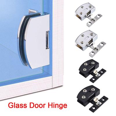 Kein Loch Verbinder Glastürscharnier Fensterzubehör Schrank Scharnierclip Möbelzubehör
