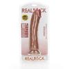 RealRock - Curved Realistic Dildo with Balls and Suction Cup 25.5 Cm