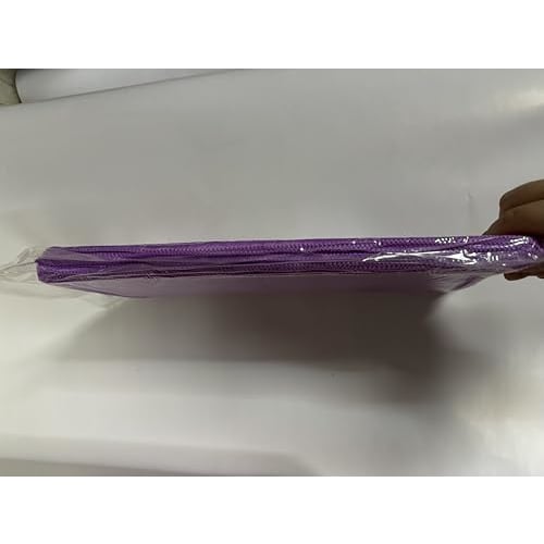 WEAWE Microfiber Cloths, Absorbent, Quick-Drying, Multi-Purpose Towels, 12-Piece Set, 33x33cm, Purple