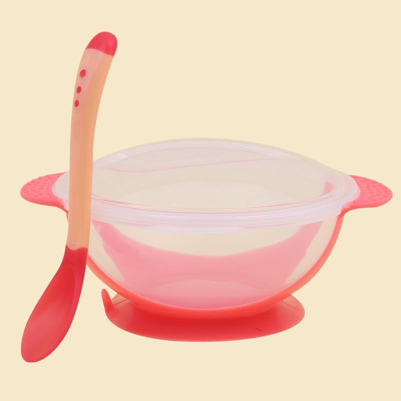 "Non-Slip Baby Bowl Set with Strong Suction"