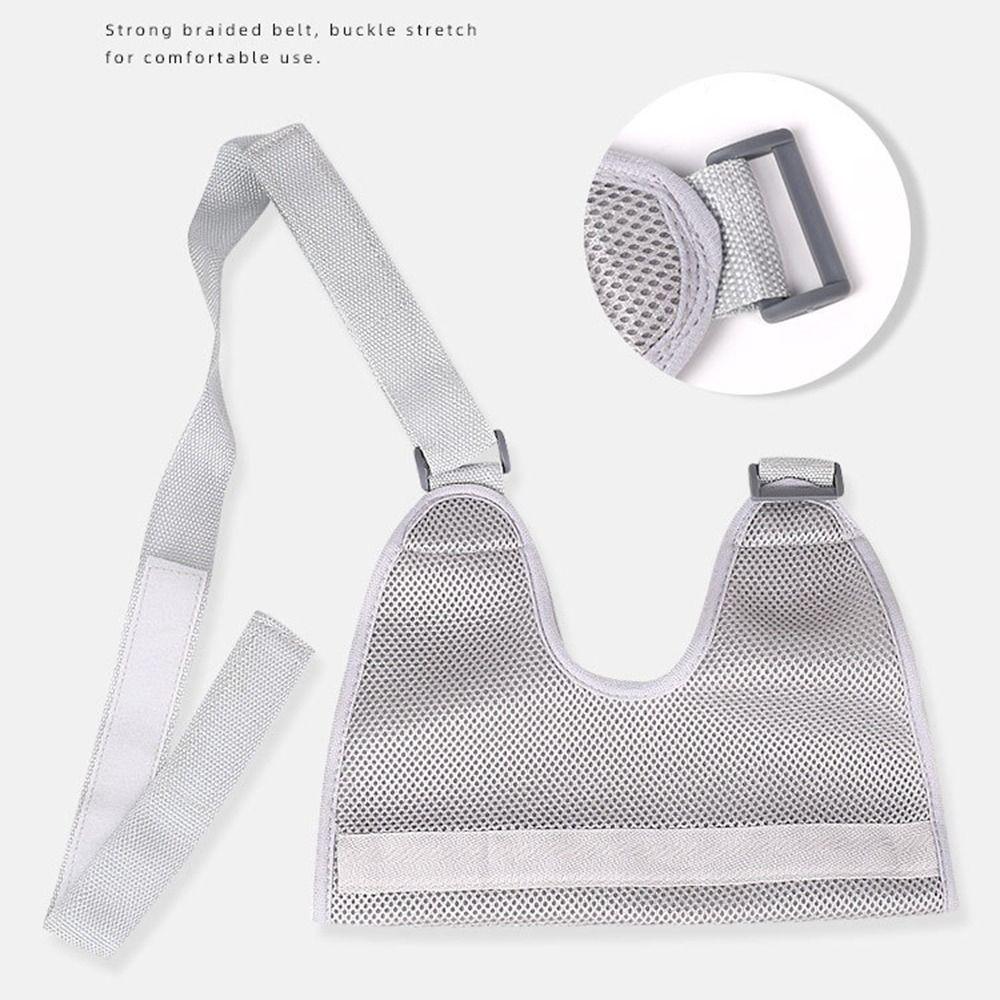 Webbing Shoulder Neck Wrist Protection Belt Gray Breathable Protective Gear Forearm