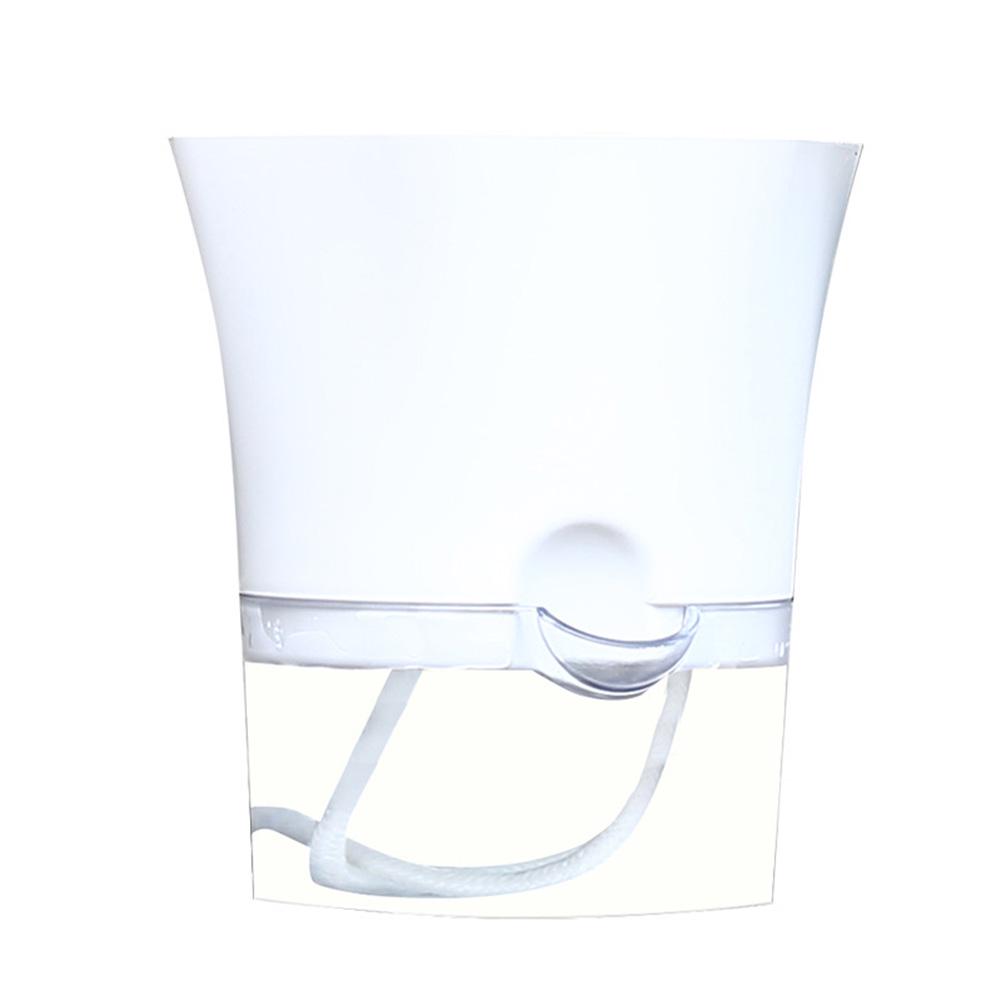 

Прозорі самополивні квіткові пластикові кашпо для домашнього саду L