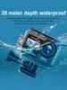 5K 4K 60FPS Action Camera Anti-shake WIFI Outdoor Cycling Camera Dual Screen 170° Wide Angle 30m Waterproof with Remote Control