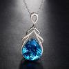 Lindon Trendy Jewelry Pendant Necklace Water Drop Zircon  Women Pendants Wedding Gift