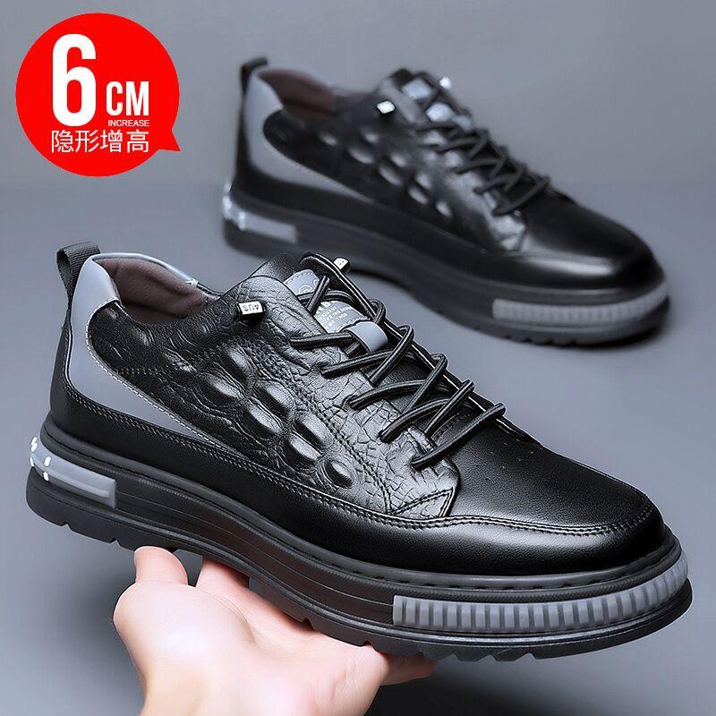 Herren Freizeitsneakers Mode Hohe Qualität Rutschfest Erhöht Outdoor Freizeitschuhe Mann Frühling Bequem Neue Sport Freizeitschuhe