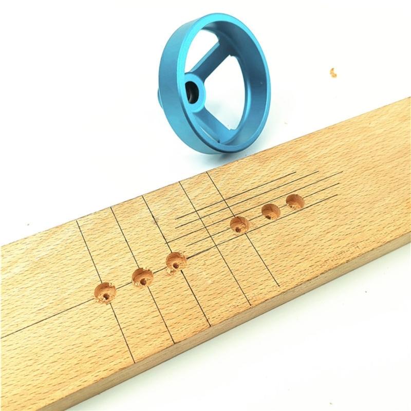 Woodworking Doweling Hole Jig Hole Puncher Locator Self-centering 5-10mm Woodworking Tool Drill Guide Wood Locator Jig