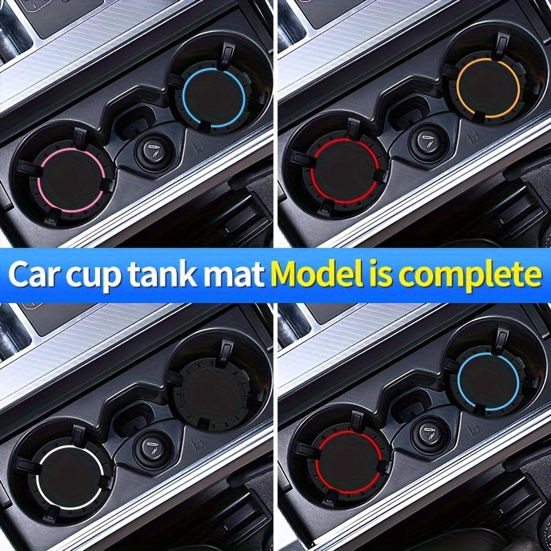 Car Coaster 1pcs Water Absorbable Car Cup Holder Coaster Mats Car Interior Accessories For Women, Cup Coasters For Car, Vehicles, Home Desk
