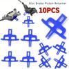 10pcs Bike Oil Hydraulic Disc Brake Pad Spacer Insert Cycling Spare Parts Accessories Bicycle Repair Maintenance Tools