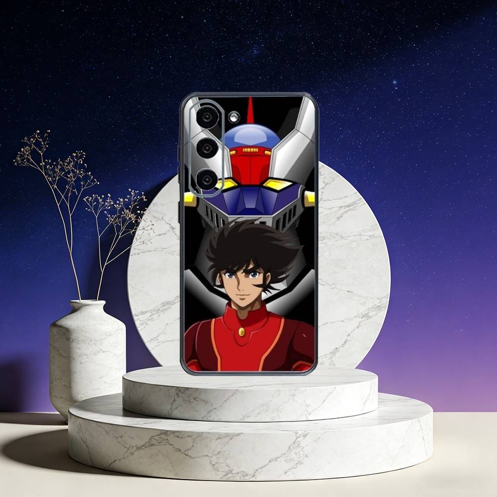 Mazinger Z Robot Phone Case For Samsung Galaxy A73,A72,A71,A70,A53,A52,A51,Others Soft Black Cover