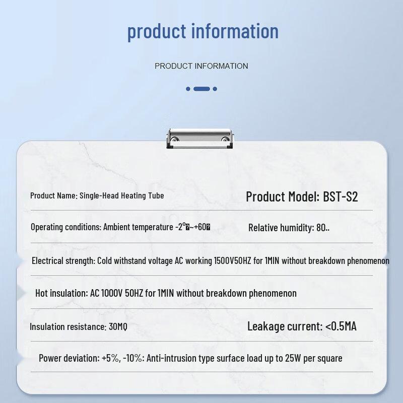 Dry Burn Single Head Electric Heating Rod for Ovens