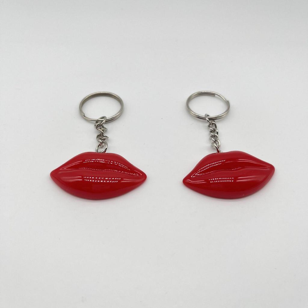 Lip Keychain Pendant: Mini Simulated Mouth - Chinese Valentine's Day Gift