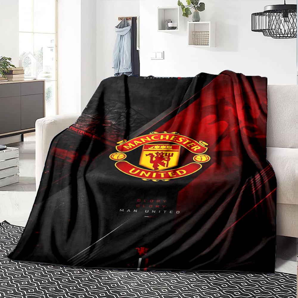 Manchester Blanket Soft & Cozy Great for Chair Couch Seaside Four Seasons Multipurpose Stylish Decor Ideal Gift for Friends Family Couples Picnic