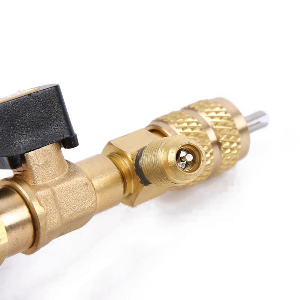 Household R410 R22 Valve Core Remover Installer Tool Fine Sealing Air Conditioning Replacement Accessory
