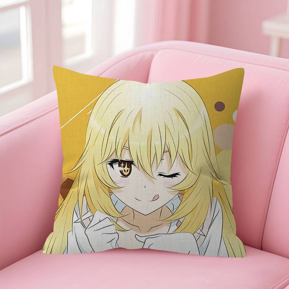 A Certain Scientific Railgun Cushion Cover Car Throw Pillow Case For Sofa Car Christmas Gift