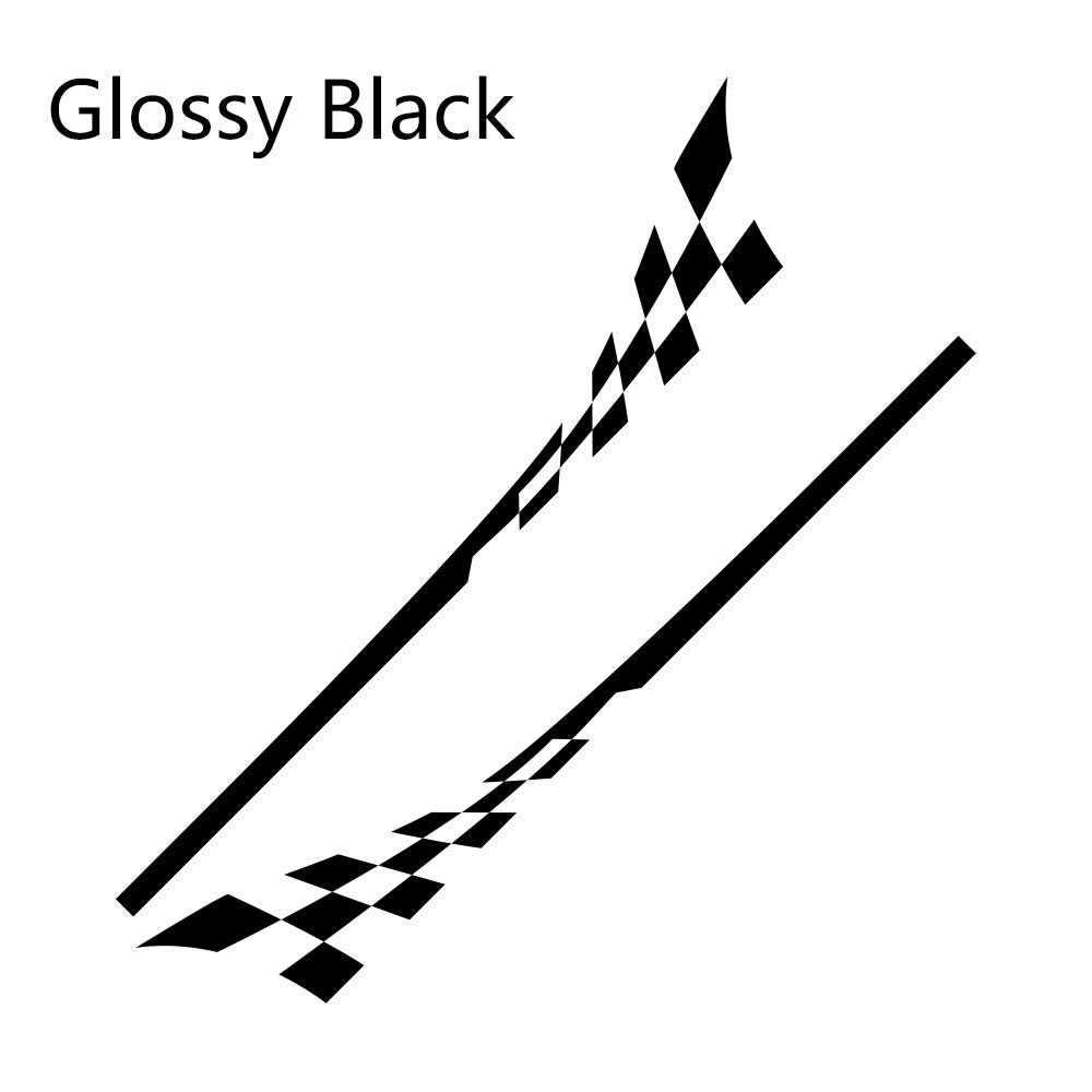 2Pcs Car Door Side Stickers Racing Sport Decal For Mini Cooper R56 R57 R58 R50 R52 R53 R59 R61 Countryman R60 F60 F55 F56 F54