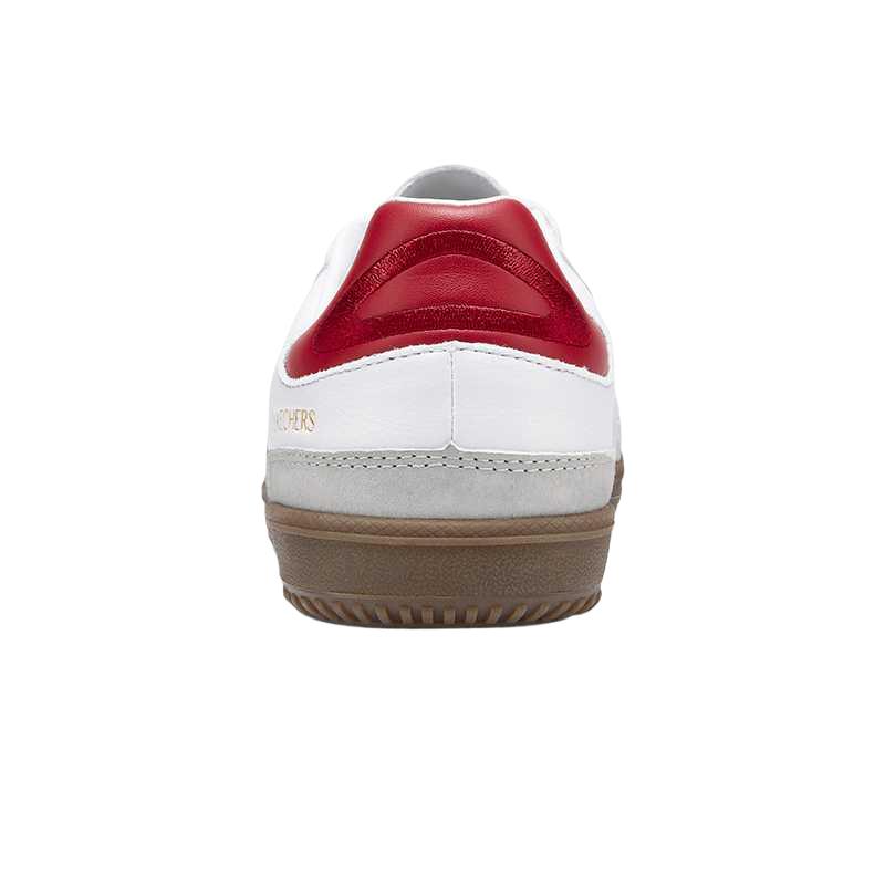 Skechers Hotshot Low Top Retro Training Shoes Comfortable Simple Versatile Durable Men sneakers White 254150W-WRD