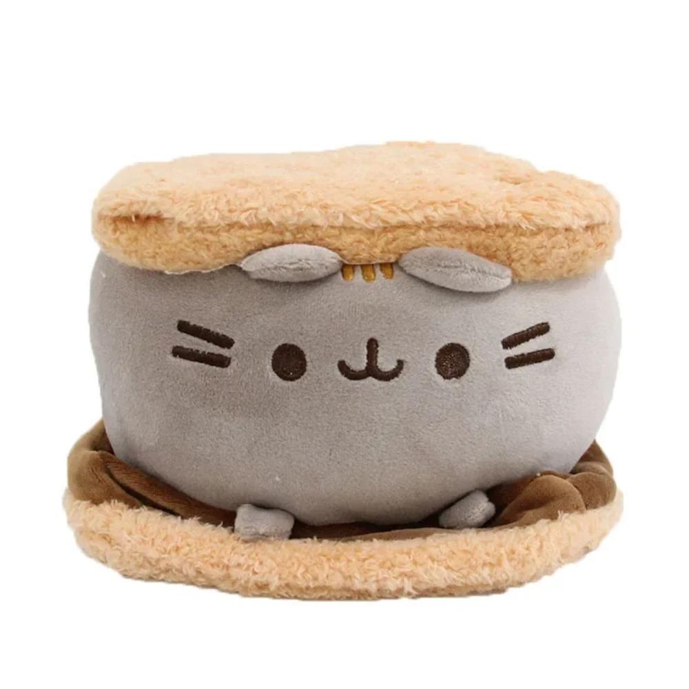 Pusheen 15cm Plüschtier Anime Niedliche Katze Weich Heimdekoration Schreibtisch Schlafzimmer Ornament Kinderspielzeug Sammlung Zubehör Geschenk