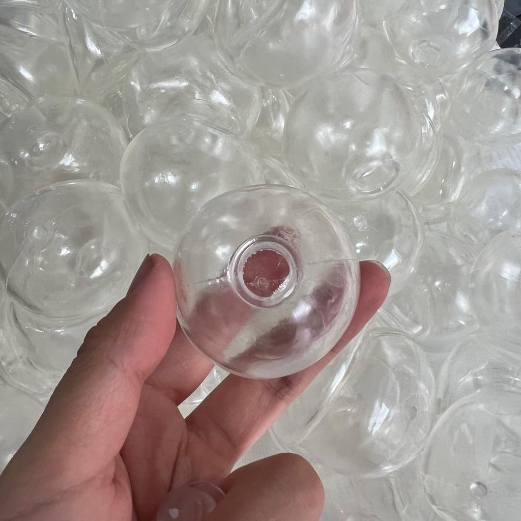Stampi per Colata di Palline Antistress a Rimbalzo Lento Fai da Te Strumenti per la Creazione di Guscio Sferico Vuoto in TPR Giocattolo Creativo per Alleviare lo Stress e la Tensione