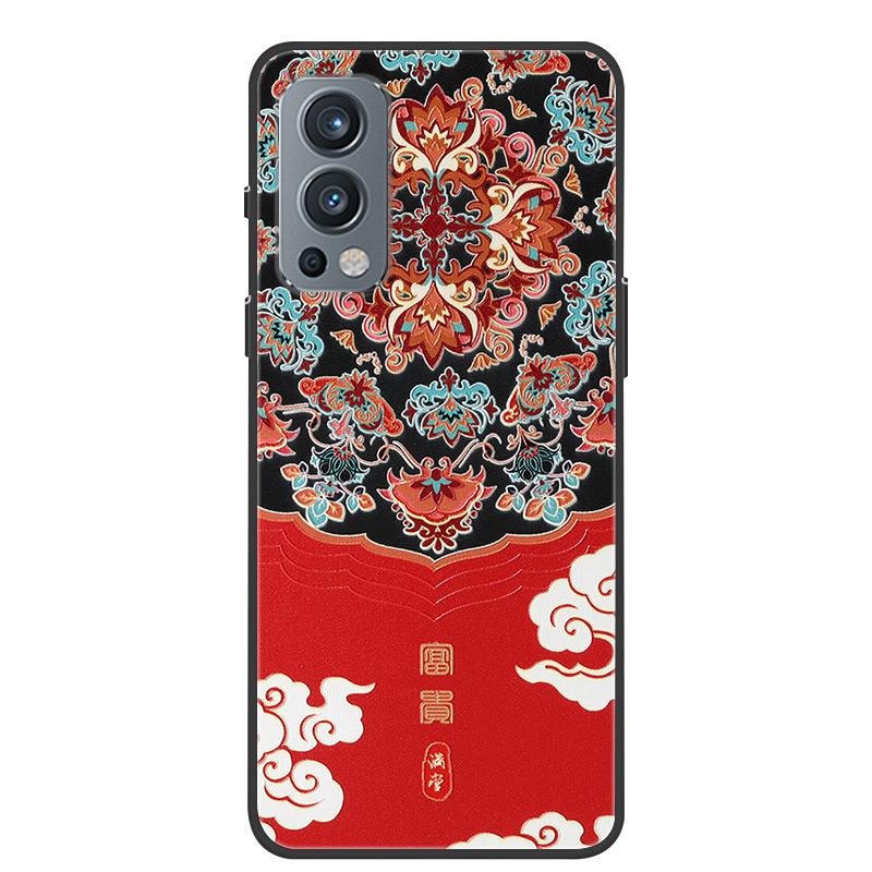 För Oneplus Nord 2 5G Fodral 3D Drake Prägling Mjuk TPU Silikon Baksidesfodral För Oneplus Nord2 5G One Plus Nord 2 Coque Bumper