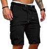 Men's Summer Casual Outdoors Casual Patchwork Pockets Overalls Sport Tooling Shorts Pants