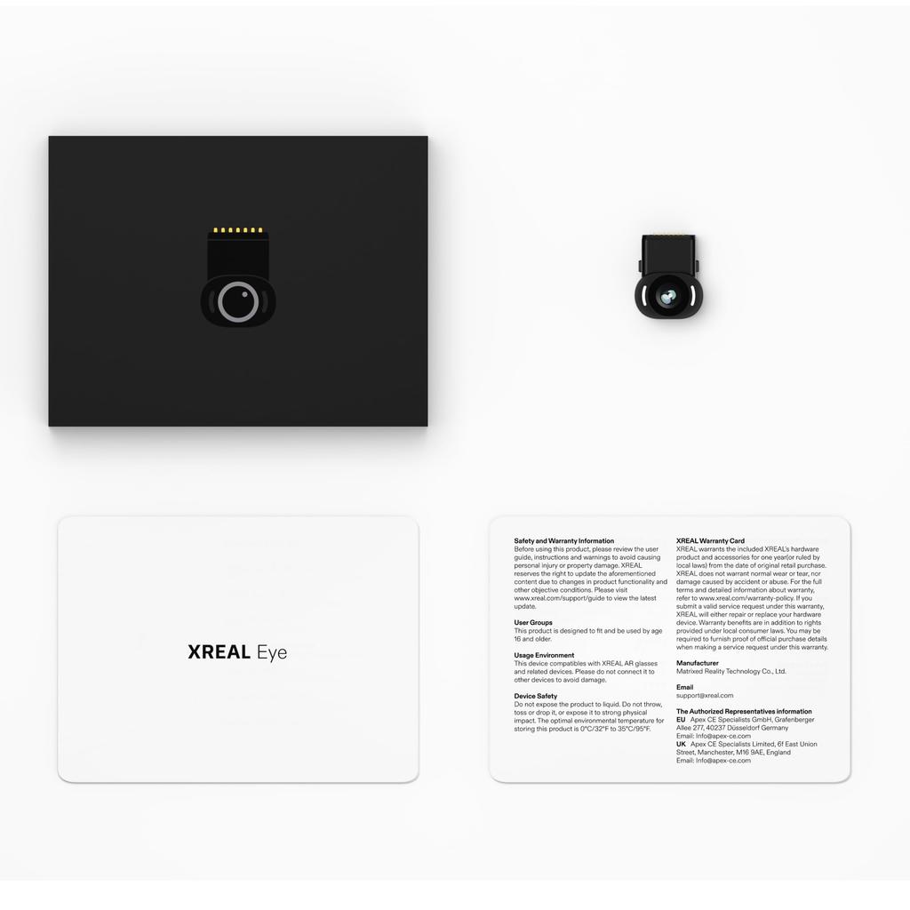Connect the XREAL Eye/Camera/XREAL One series to take photos and videos / 12 million pixels / 6dof / AR x reality fusion photography and recording