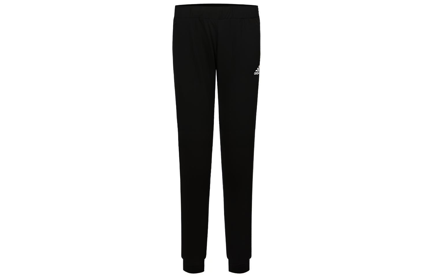 

Adidas Knitted Sweatpants Women s Black Moderate Cuffed Pants EH3895 S