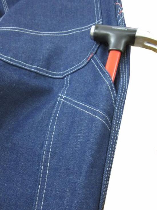 Dickies Overalls 83294 Indigo Blue DENIM Workwear Waist Length 83-294 (Size 36, 32, 36)