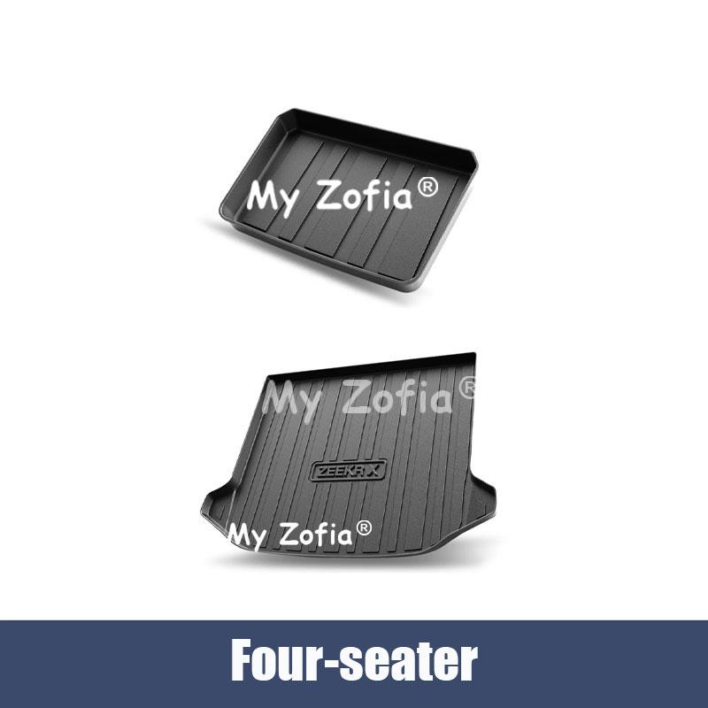 All Weather Full Coverage TPE Car Trunk Mat Odorless Flexible Rear Cargo Liner for Daily Use Accessories For Zeekr X 2026 2027