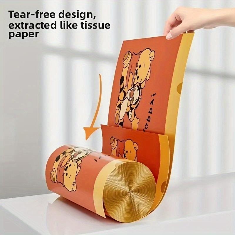 30/60pcs Thickened Tear-Resistant Drawstring Trash Bags, Large Capacity Stylish Creative Carry-On Garbage Bags, Portable Kitchen Cleaning Bags