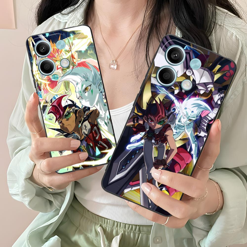 Yugioh Yuma Tsukumo Mobile Phone Case for Xiaomi Redmi 15 14 13 12 A5 3 2 1 C Plus 4G 5G Colorful Printing Cover Pretty Cover