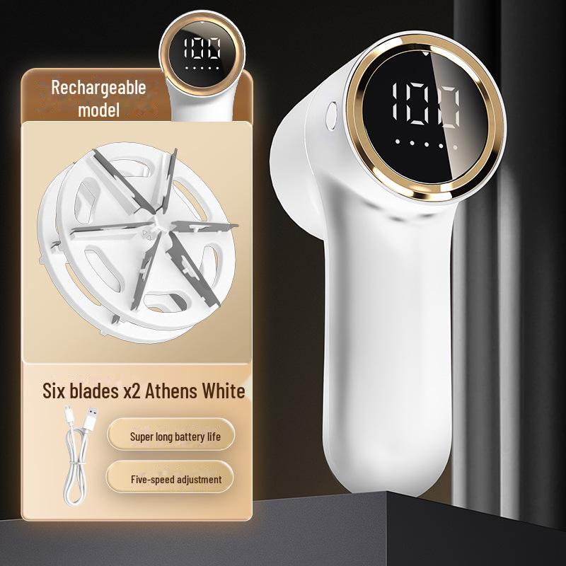 Digital Clothes Lint Remover with Display - Household Lint & Hair Shaver.