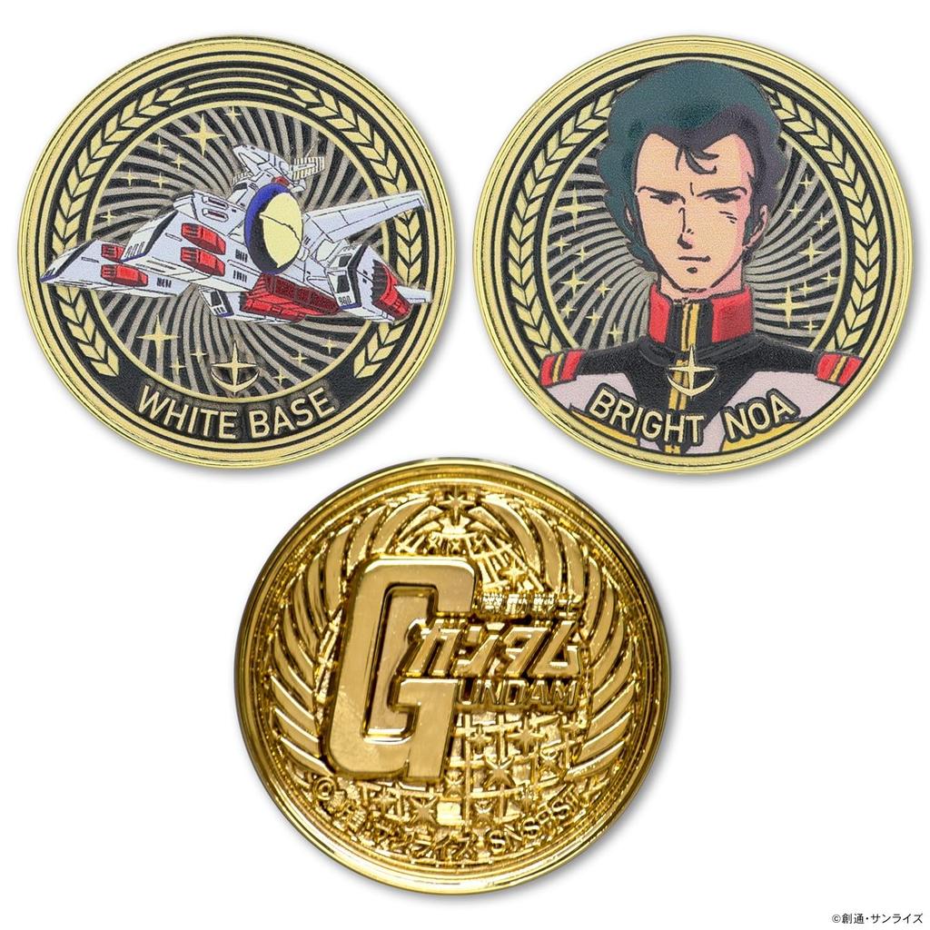 Mobile Suit Gundam Metal Art Medal Collection File Earth Federation Forces ver.