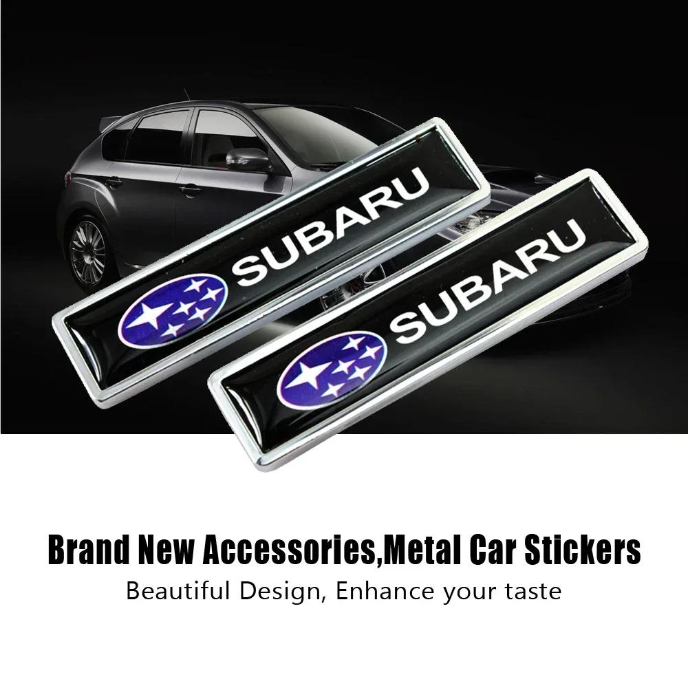 2Pcs Car Fender Side Emblem Sticker for Subaru Outback BRZ Crosstrek WRX 2006 Forester Tribeca Impreza Legacy STI Ascent Levorg PP222