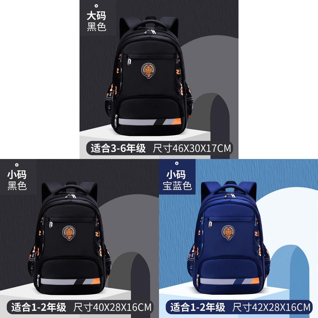 Oxford Cloth Kids School Backpack With Breathable Ergonomic Straps For Middle School Boys And Girls
