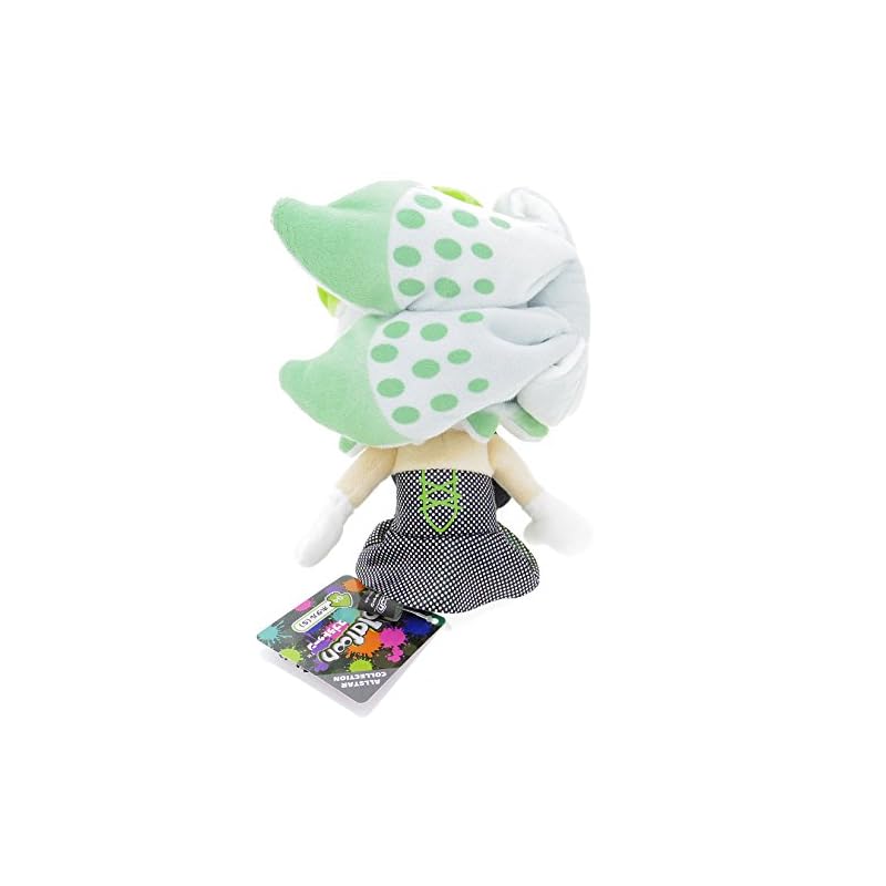Sanei Boeki Splatoon ALL STAR COLLECTION Firefly (S) Plush Toy, W10 X D10 X H23cm, SP04