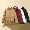 2025 New Cotton Jacket Women's Winter Stand-up Collar Korean Version Cotton Jacket Casual and Versatile Warm Padded Jacket