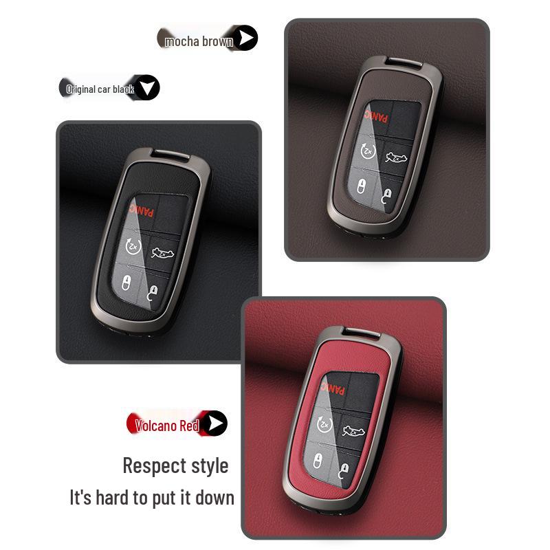Chrysler 300C Metal Key Case: Protective Shell for Models 1213-1415-16