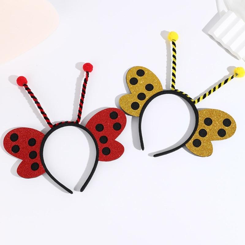 Hummel Kostümset für Kinder Erwachsene Bienenkostüm Ohren Stirnband Antenne Sonnenbrille für Halloween Cosplay Party Requisiten