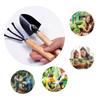 3PC Shovel Rake Set  Garden Tools With Wooden Handle Steel Garden Tools