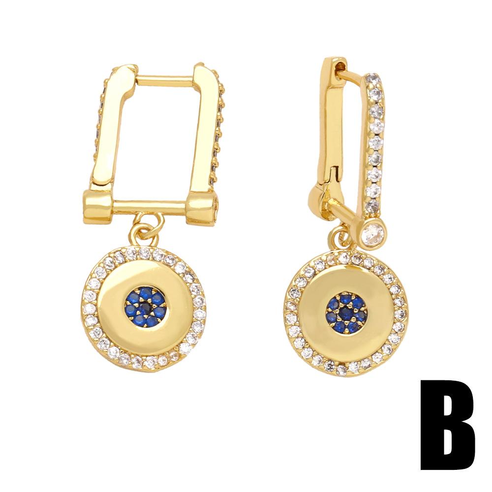 

2023 новые европейские и американские ювелирные изделия, серьги «Глаз дьявола, холодный ветер», индивидуальные серьги «Фатима», серьги в виде руки