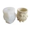 Succulents Flower Pot Resin Silicone Mold Suitable for Diy Garden Concrete Flower Pot Plant Holder Crafts Home Decor