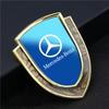 3D kovový emblém odznak nálepka na bok blatníku kufru karoserie auta Pro Mercedes Benz W203 W204 W205 W210 W211 W212 W221 W222 CLS CLA CLK